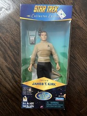 Star Trek Collector Edition Captain Kirk Mr Spock Sulu Scott 1996 Set Of 4 MIB
