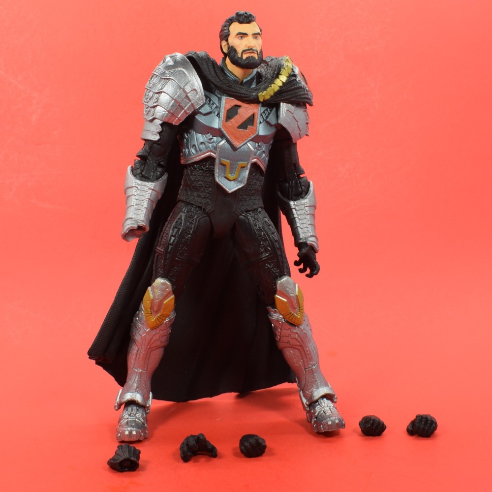 McFarlane DC Multiverse 7″ Superman General Zod Broken Hand As Shown ZP15