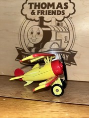 TIGER MOTH ! THOMAS FRIENDS TRAIN ERTL DIECAST SODOR BI PLANE BANDAI JAPAN