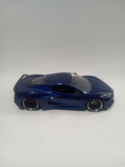 Jada Toys Bigtime Muscle 1:24 2020 Chevy Corvette Stingray Blue Die-cast Car New
