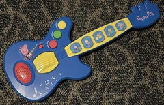 2003 Peppa Pig Guitar Kids Musical Fun Stuff Educational Songs Tested Working