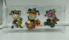 1998 Carlton Cards Nickelodeon Rugrats Ornaments Toy Makers Set of 3 – FREE SHIP