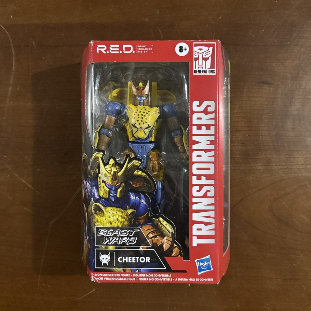 Transformers Beast Wars R.E.D. Cheetor Action Figure Hasbro Generations New