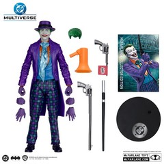 DC Multiverse McFarlane Edition Joker (Batman 1989) 7″ Figure w FREE POSTER