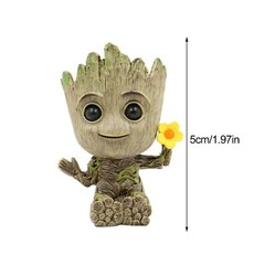 Mini Groot Figurine Miniature Model – Adorable Home Decor