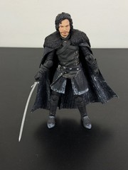 McFarlane Toys Game of Thrones Jon Snow Action Figure with Longclaw Sword Loose