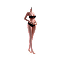 YM503 1/6 Large Breast Thin Waist Girl 12″ Female Action Figure Body Hands Foot