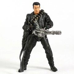 NECA Terminator T-800 Arnold Schwarzenegger Tech Noir / Police Station Assault 7