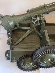 Vintage GI Joe 7000 Five Star Jeep & Mounted Gun & Searchlight First Edition