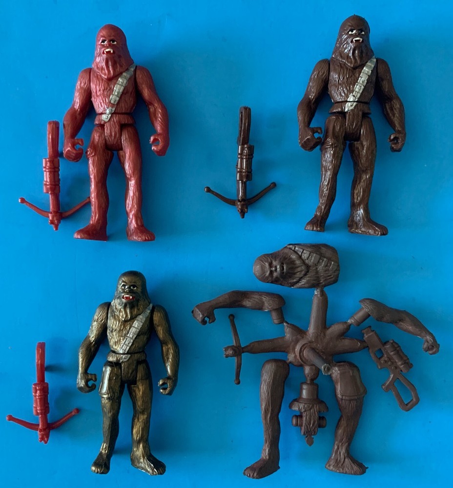 STAR WARS POTF-2 RUSSIAN ORITET CHEWBACCA VARIANT LOT BOOTLEG KO