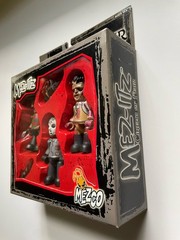 2002 Cinema Of Fear Jason Freddy Leatherface Mini Figures Horror Mezco Mez Itz