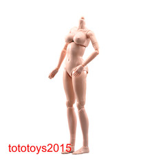 us stock 1/6 Pale Suntan Large Chest Flexible Body Female Action Figure Model