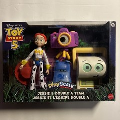 Toy Story 5 Playscale Jessie & the “Double A Team” Action Figure 4-Pack w/Atlas