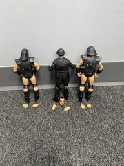 Wwe Elite Demolition Mr Fuji Set Ax Smash Head Swap Alternate Heads Figure Lot