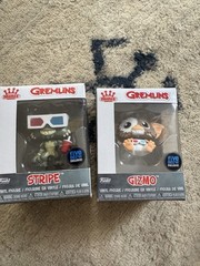Funko Minis Gremlins Gizmo & Stripe 3D Glasses Five Below Exclusive Lot of 2