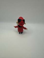 3” Santa Figure With Hat Round 2 LLC character, artist figurine