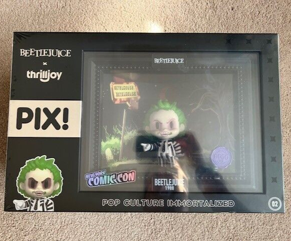 NEW YORK COMIC CON NYCC 2024 EXCLUSIVE FUNKO THRILLJOY PIX BEETLEJUICE 1988 02