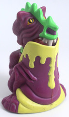 Ghostbusters Nasty Neck Kenner 1990 vintage with Action Toy Guide