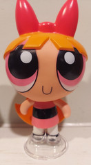 2000 Cartoon Network POWER PUFF Girls – Sittin Pretty – 3 Figure Set w/ Stands!