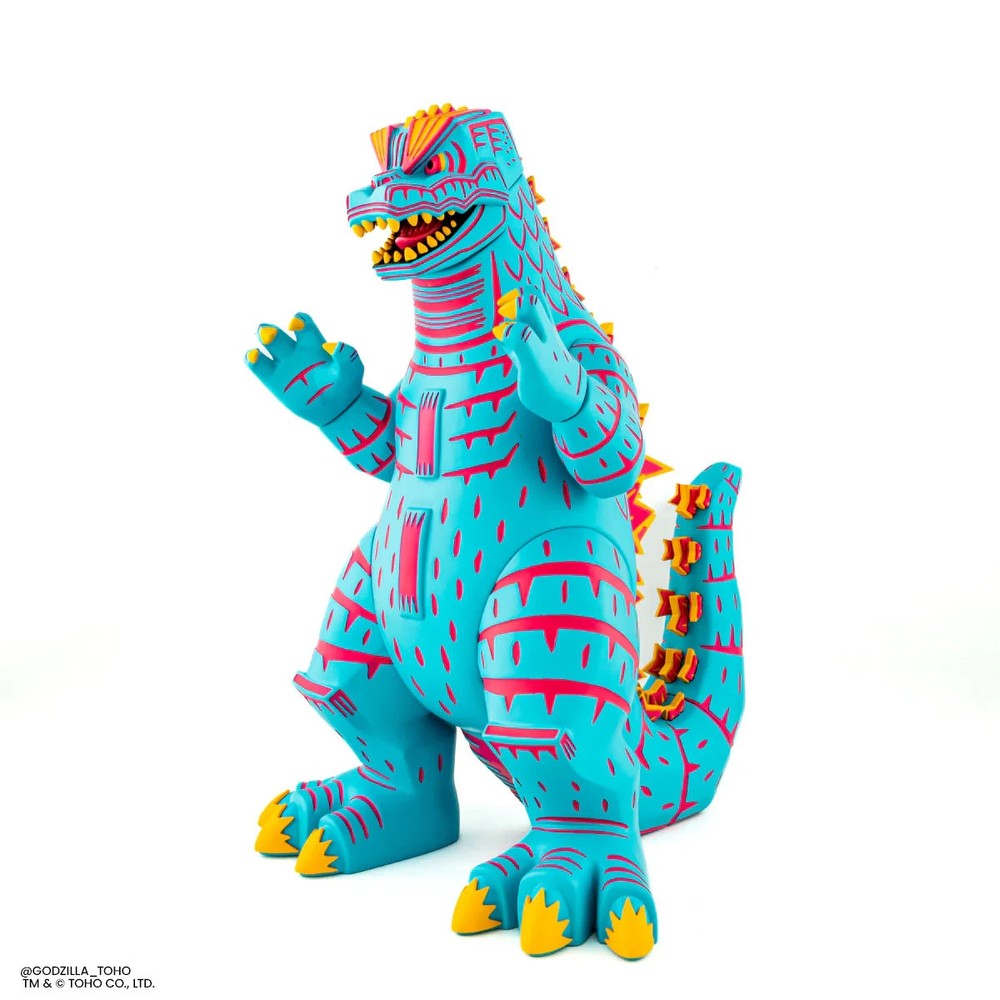 Mondo Godzilla Vinyl Figure Attack Peter Kaiju Vice City Rage Variant