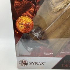 MCFARLANE TOYS GAME OF THRONES HOUSE OF DRAGONS SYRAX NEW IN BOX#23