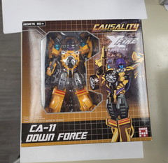 CA-11 Down Force Causality X Fire Crossfigre Action Figure New Sealed