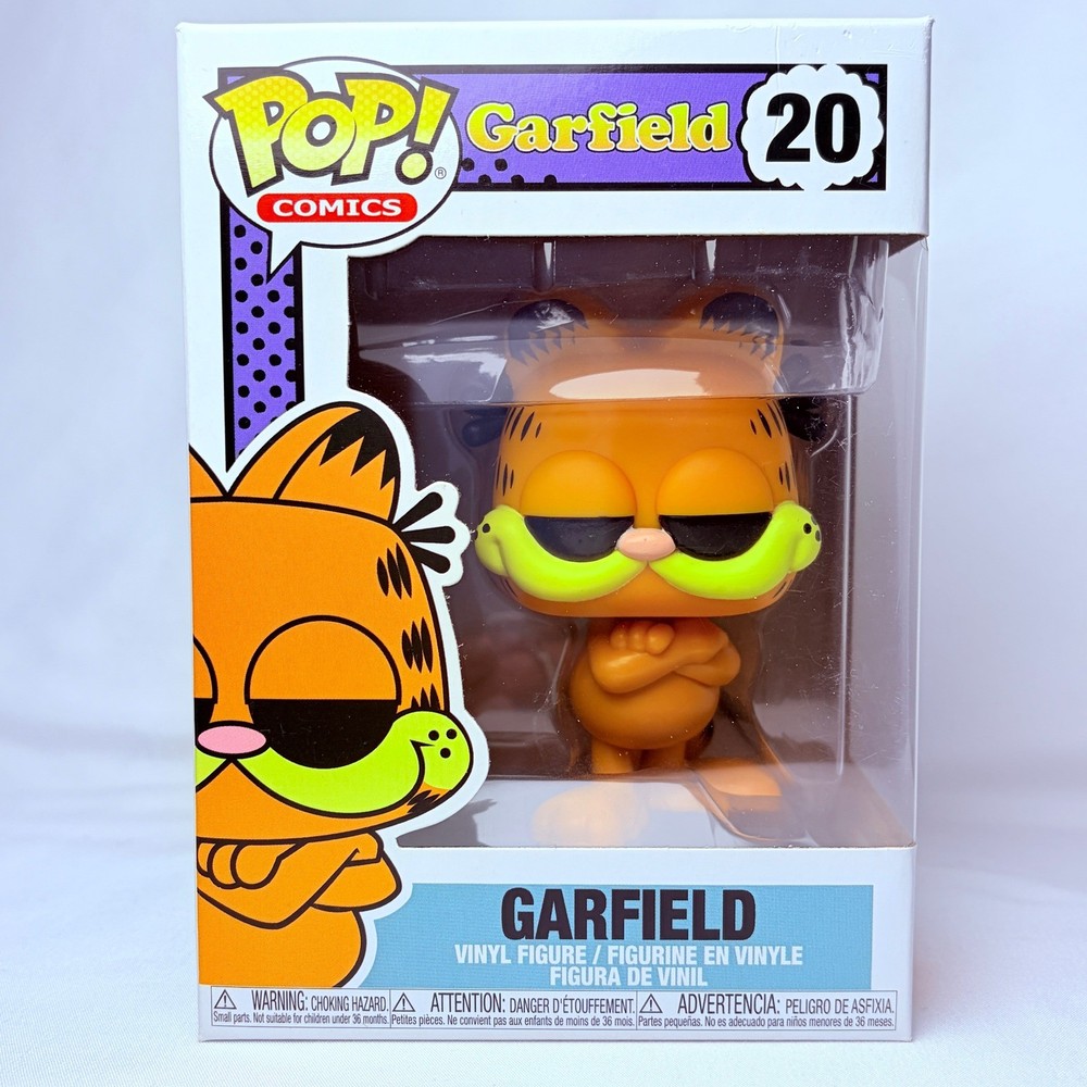 Funko Pop 20 Garfield Orange Comics Vinyl Figure Jim Davis