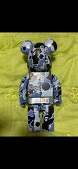 Medicom Toy BE@RBRICK BAPE 400% Authentic Bearbrick Limited Edition