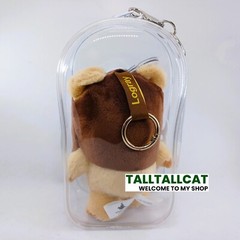 Clear Plastic Case Protector for Hot Toys Star Wars Ewoks Plush Doll Keychain