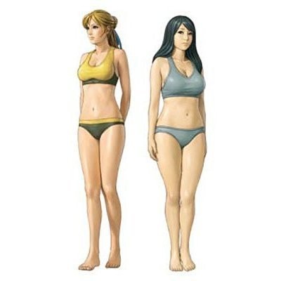 Model Kasten 1/35 Fitness Wear Set Injection Plastic Model, 2 Figures Included