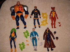 Marvel Legends X-Factor Stong Guy BAF Havok Polaris Wolfsbane Multiple Quick