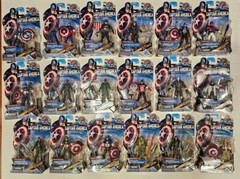 CAPTAIN AMERICA The First Avenger COMPLETE SET LOT Comic, Movie, Concept Figures