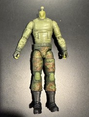 G.I. Joe Classified SPECIAL FORCES 6” Scale SOLDIER BODY & HANDS 1/12 KITBASH