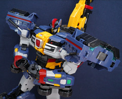 Metal Cardbot W 2 set SolidHorn and NightGriffon, Transforming Korean robot toy