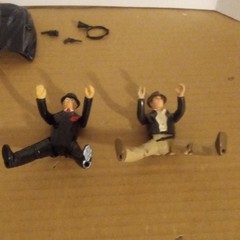 Vintage Indiana Jones And Toth From Raiders Of The Lost Ark Made By Kenner In 82