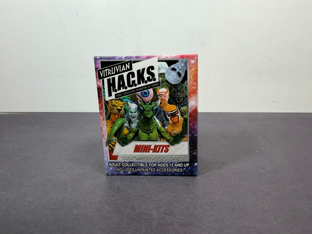 Boss Fight Studio Vitruvian Hacks Mini Kits WAVE 2 Blind Box 3.75″ Figure Custom