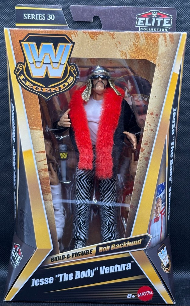 *NEW* WWE Elite Legends Series 30 JESSE ‘THE BODY’ VENTURA Fig (D9)