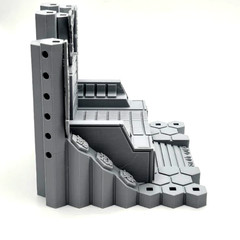 Transformers War for Cybertron Siege Throne 3d Printed PLA Gray