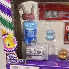 Shopkins Real Little Snack Time Cart 16 Mini Pieces Real Brands Special Edition