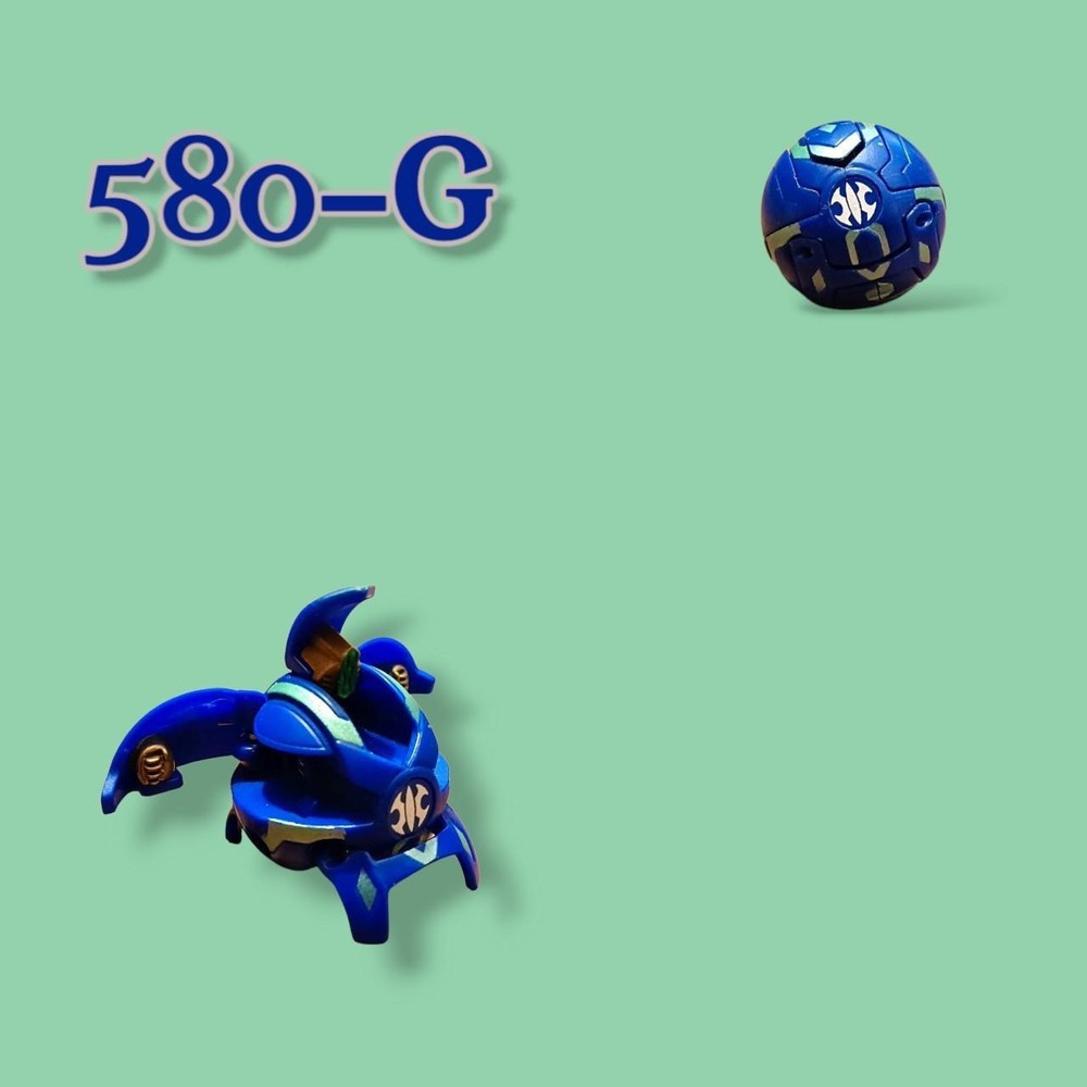 Bakugan Battle Brawler Spin Master Toys Blue Aquos Siege 580G