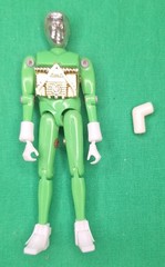 Micronauts Opaque Green Time Traveler Figure Complete Vintage Mego