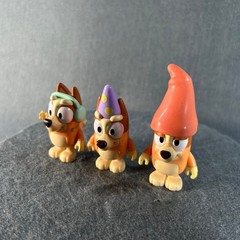 Bluey Bingo 2 Inch Action Figure Lot Ludo Moose Entertainment