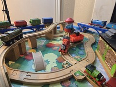 Thomas the train Ultimate bundle– Train table, tracks, and more included