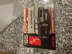 65 Corvair Corsa Sport Coupe 1965 1/25 Model Kit AMT Vintage MIB NEW Unbuilt