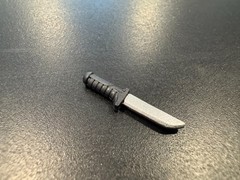 G.I. Joe Classified Metal-Head 6” Scale GRENADIER KNIFE ACCESSORY 1/12 KITBASH