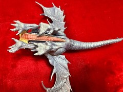 DragonHeart Purple & Gold Medusa Dragon Action Figure by Kenner-Hasbro 1996 RARE