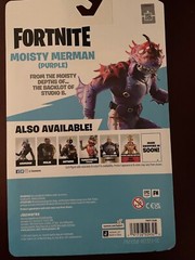 Fortnite Series 25 Moisty Merman 4 Inch Figure w/Manic Mosaic Wrap 2024 In Stock
