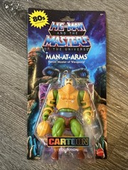 Masters of the Universe Origins Man-At-Arms Cartoon Collection Figure NEW MOTU