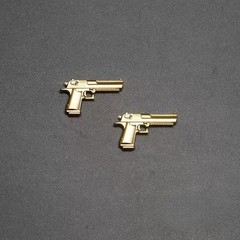1:12 Handgun Pistols Weapon Model Toys Figure Accessories 1Pair