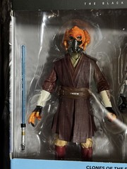 HASBRO STAR WARS BLACK SERIES PLO KOON & CLONE COMMANDER WOLFFE, REPUBLIC 2 PACK